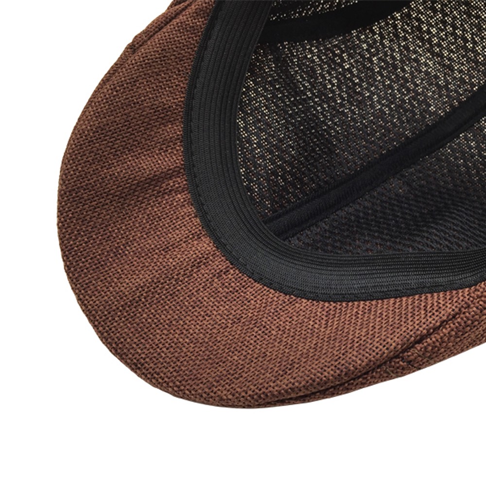 Men Summer Visor Hat Sunhat Mesh Running Sport Casual Breathable Beret Flat Cap Sunscreen Fisherman hat Apparel Accessories#WBY