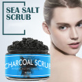 Body Scrub Bamboo charcoal scrub exfoliating dead skin sea salt activated carbon cleansing and moisturizing 150g body scrub