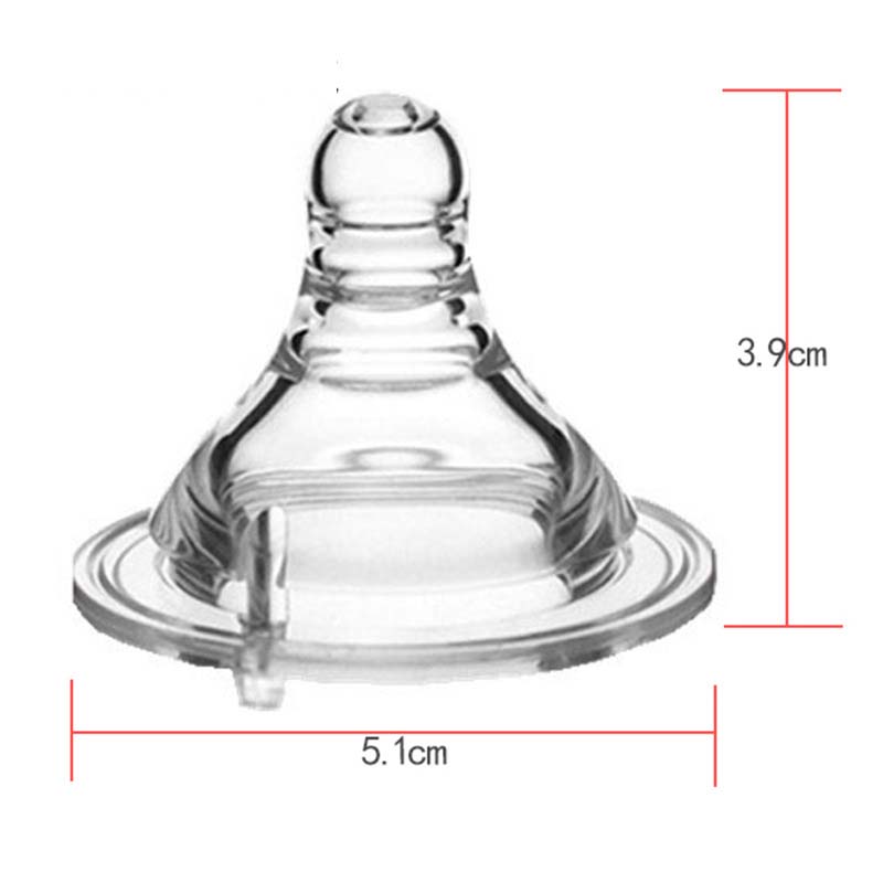 3Pcs Baby Bottle Straw Cup Straw Accessories Replacement Wide Mouth Caliber Silicone Feeding Accessories
