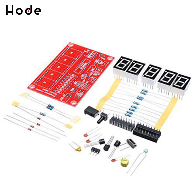 DIY Kits RF 1Hz-50MHz Crystal Oscillator Frequency Counter Meter Digital LED Tester Meter frequency meter digital