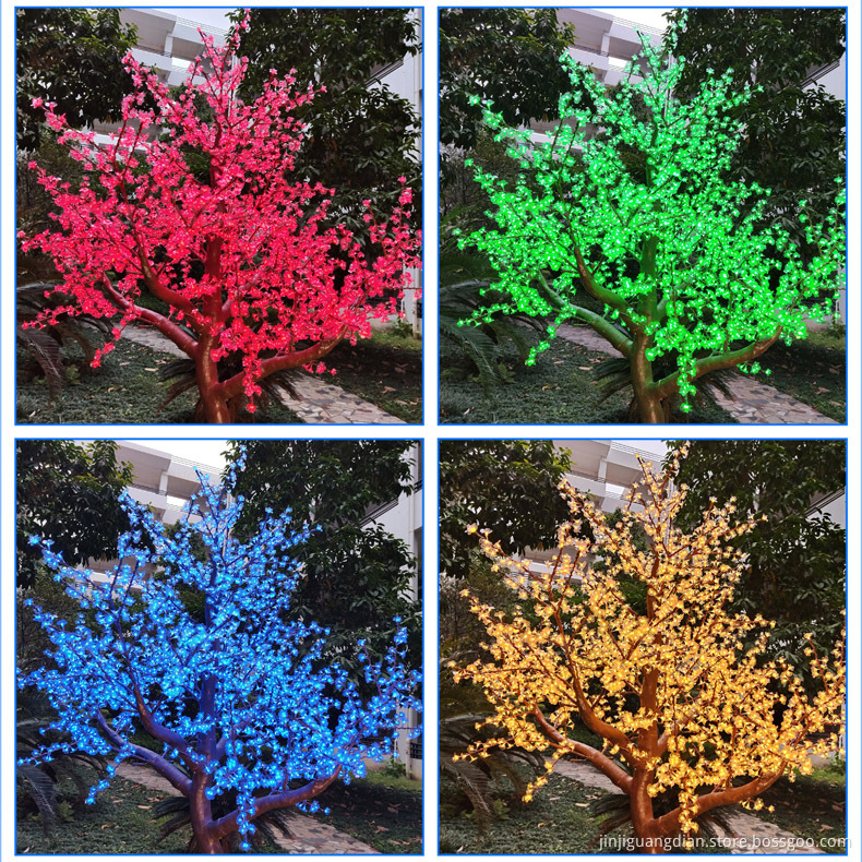 Led Peach Blossom Tree Outdoor