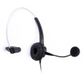 New RJ11 Headset With Microphone Adjustable Metal Headband Telephone Noise Reduction Headphone For Office Call Center