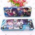 Anime Demon Slayer: Kimetsu No Yaiba Kamado Nezuko Student Multifunctional Pen Bag Pencil Case With Sharpener