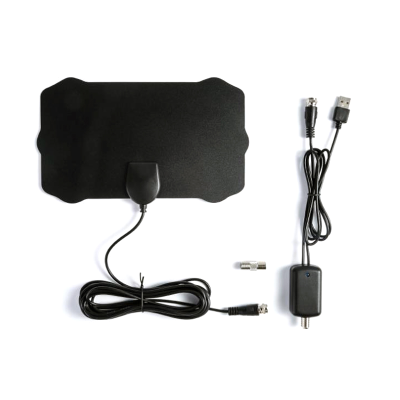 25dBi Digital HDTV Antenna Indoor TV Antenna Aerial 174-240MHz 470-862MHz 4M