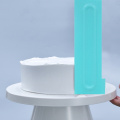 1pc Cake Decorating Comb Cake Scraper Smoother Cream Decorating Pastry Icing Comb Fondant Spatulas Baking Pastry Tools