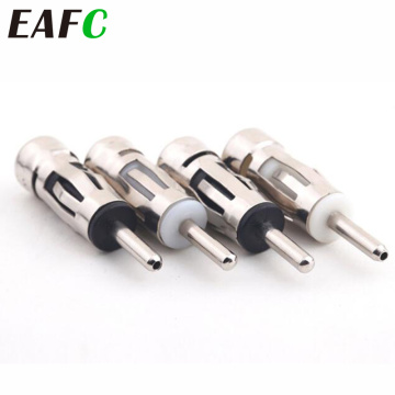 Car Vehicles Radio Stereo ISO To Din Aerial Antenna Mast Adaptor Connector Plug Car Stying Accessories