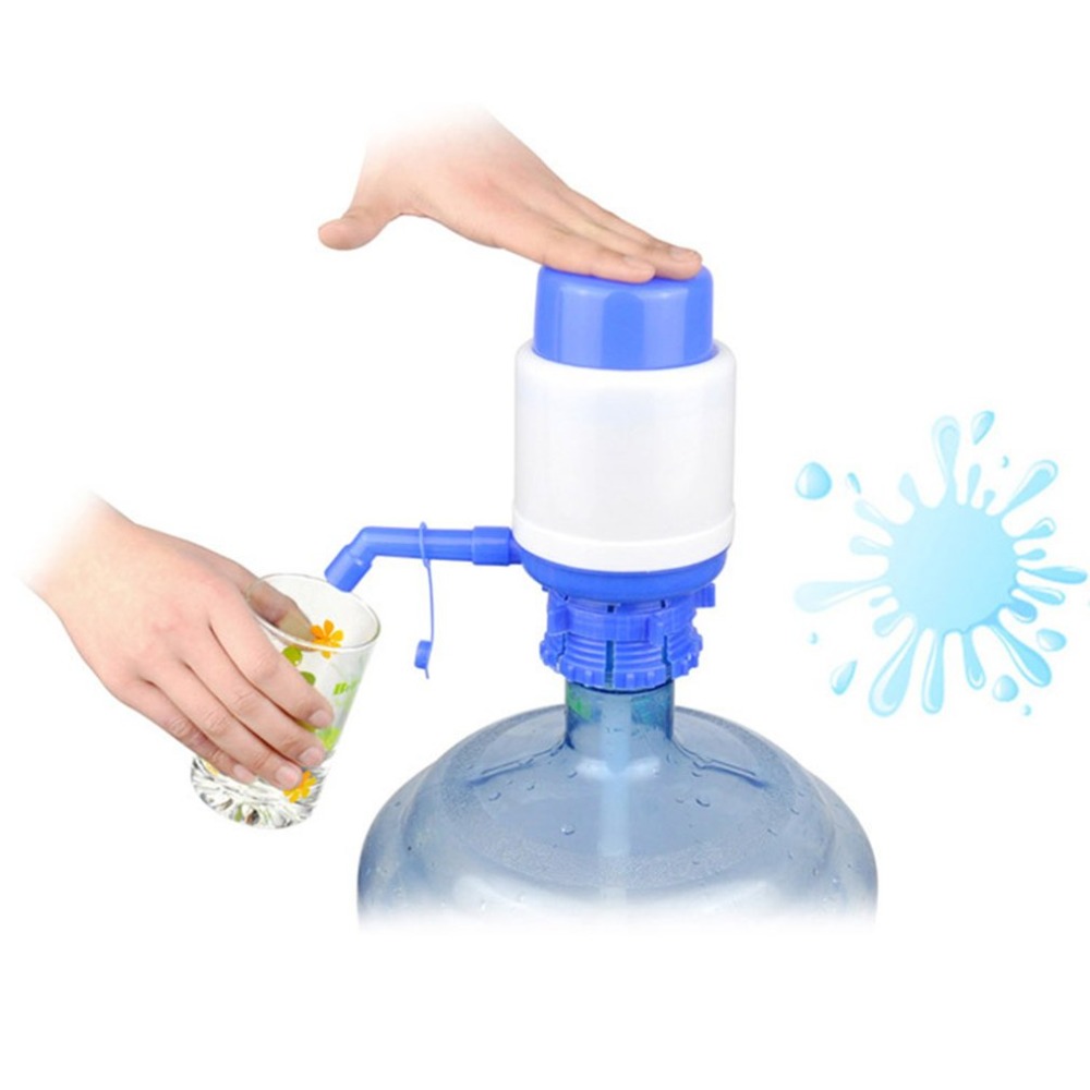 Portable Mannual hand-pressure drinking water dispenser Removable Tube Vacuum Action water bottle pump Kitchen Faucet Tools