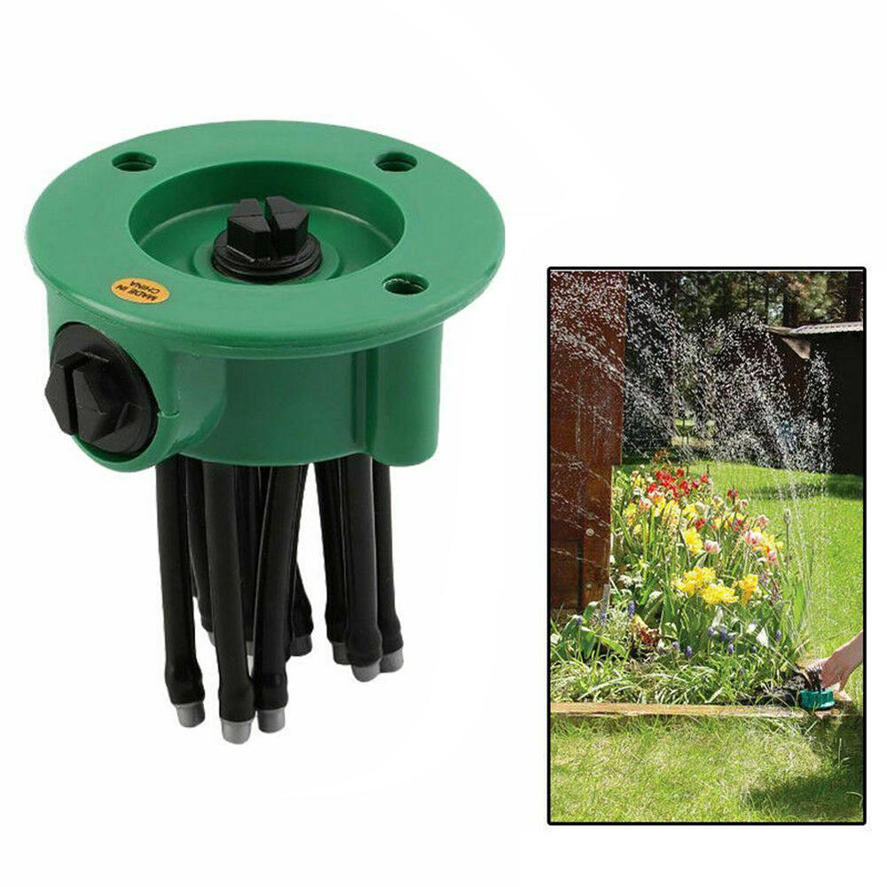 360 Degree Garden Sprinklers Flexible Water Sprayer Lawn Grass Sprinkler Head Garden Yard Watering Tools