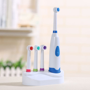 Brand New Baby Kids Toddler Electric Rotating Toothbrush With 4 Heads Oral Hygiene Tooth Brush For Baby Child Cares