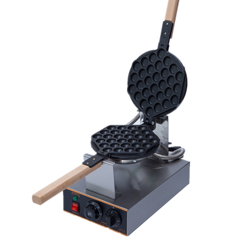 Commercial Electric Chinese Hong Kong Puff Egg Waffle Iron Maker Machine Bubble Egg Cake Oven 220V/110V Available