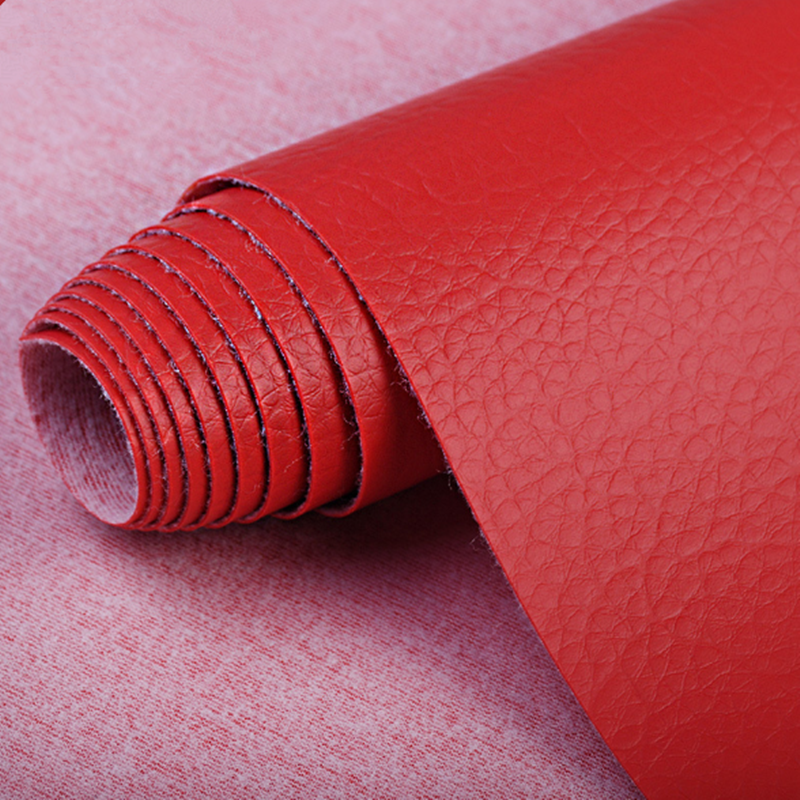 100*138cm Litchi Synthetic Leather PU Leather Fabric Artificial Faux Leather Fabrics DIY Bags Sofa Decoration Sewing Materials
