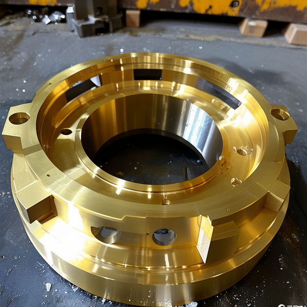 CNC machined brass parts 
