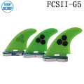 Surf Fins FCS2 G5 Fin Honeycomb Surfboard Fin Green color surfing fin Quilhas thruster surf accessories
