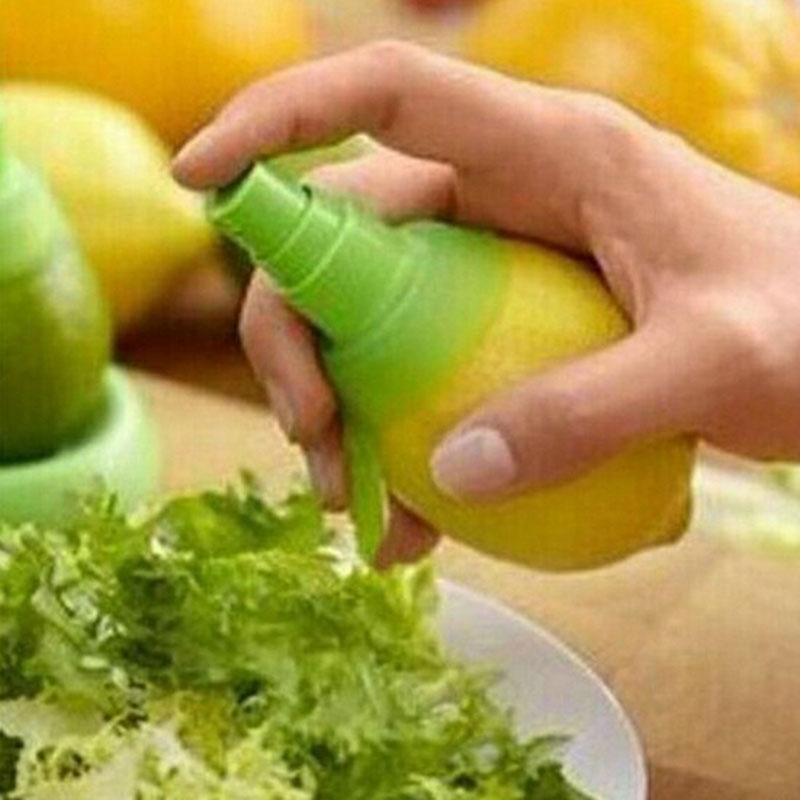 1PC Handleiding Fruit Juicer Orange Citroen Squeezer Lemon Orange fruit tool Sprayer Kitchen Creative Household Products Gadgets