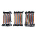 Dupont line 120pcs 10cm 20cm 30cm male to male + male to female and female to female jumper wire Dupont cable