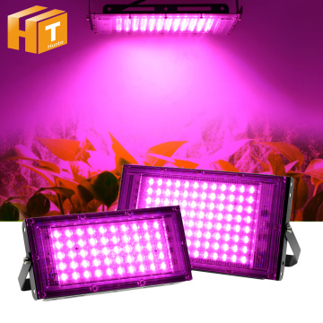 LED Grow Light AC220V 50W 100W LED Full Spectrum LED Floodlight Phyto Lamp Plant Growth Lighting for Flowers Seedlings Plant