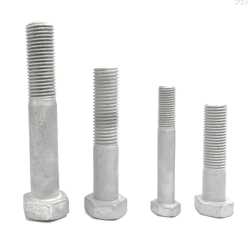 Hot-dip galvanized outer hexagon bolt