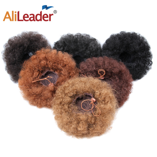 Short Afro Curly Wrap Drawstring Hair Puff Chignon Supplier, Supply Various Short Afro Curly Wrap Drawstring Hair Puff Chignon of High Quality