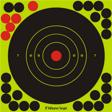 10pcs Adhesive Reactivity Shoot Target Aim Hunt Training Target Sticker for M4 AK47 Gun Rifle Pistol Binders Hunting Accessories