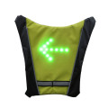 Bicycle Riding Luminous Vest Led Wireless Safety Turn Signal Vest Night Riding Reflective Vest Riding Indicator Warning Light #Z