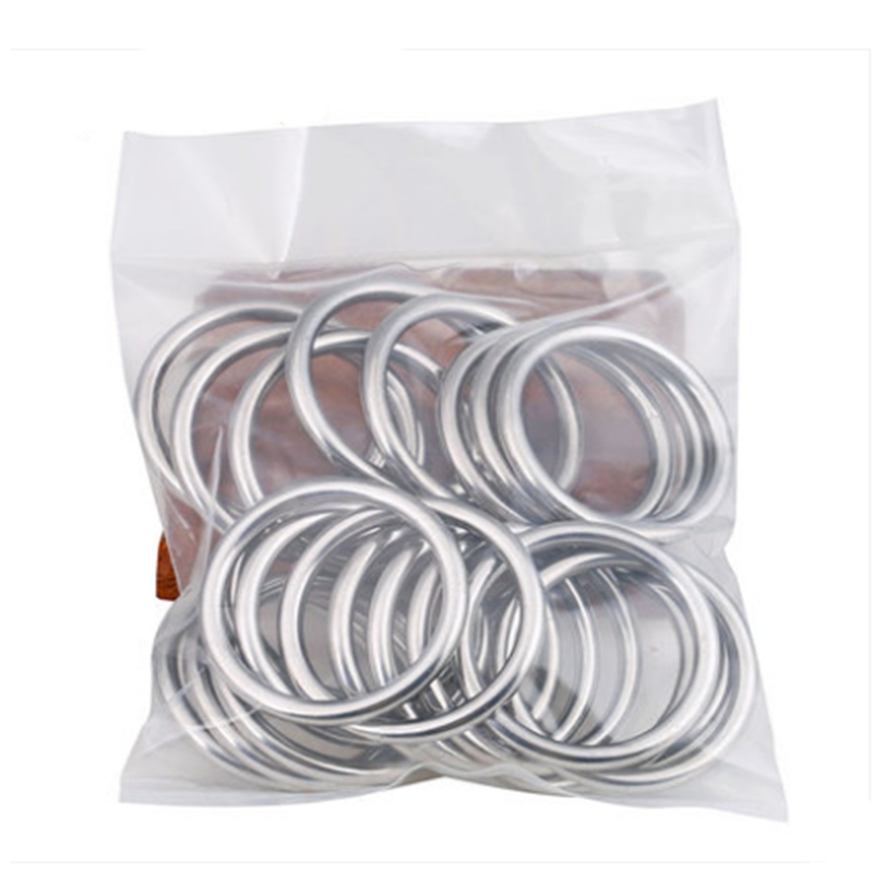 1 pcs 304 stainless steel seamless circular hoisting ring solid seamless steel ring hammock yoga link ring steel ring