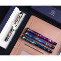 New Moonman M600S Celluloid Fountain Pen MOONMAN Iridium Fine Nib 0.5mm Excellent Fashion Office Writing Gift Pen for Business