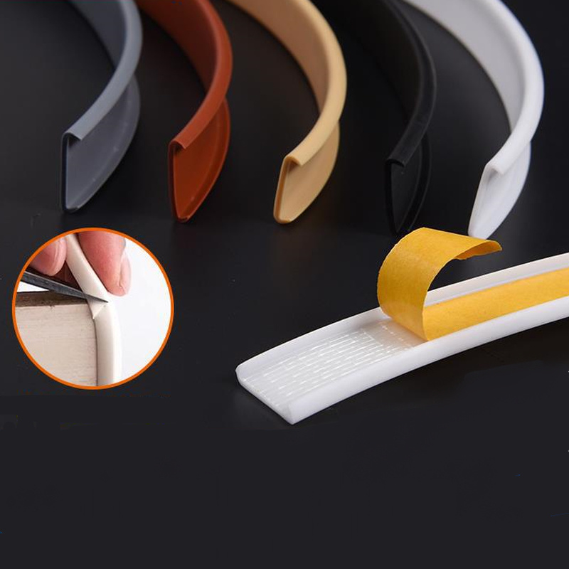 2 Meter Self Adhesive Edge Banding for Wood Furniture Wardrobe Wine Cabinets Desk Etc Edge Guard Strip Decoration PVC Edge Tape