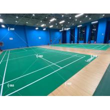 High Quality BWF Approved Badminton Mat Crystal Sand Surface PVC Floor