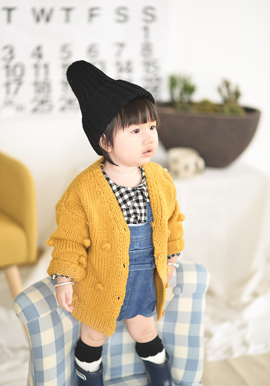 HITOMAGIC Newborn Baby Girl Sweater Children Clothing For Autumn Winter knitting Sweater Kids Knitted Warm Clothes Hot Sale