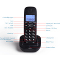 2.4G Corded Phone Handset - 1Cordless Answering Machine, 300M Long Range, Wireless Telephone