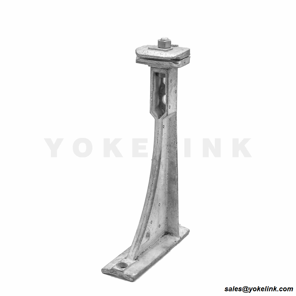 Ductile Iron Message Extension Iron Cast Poleline Bracket (6)