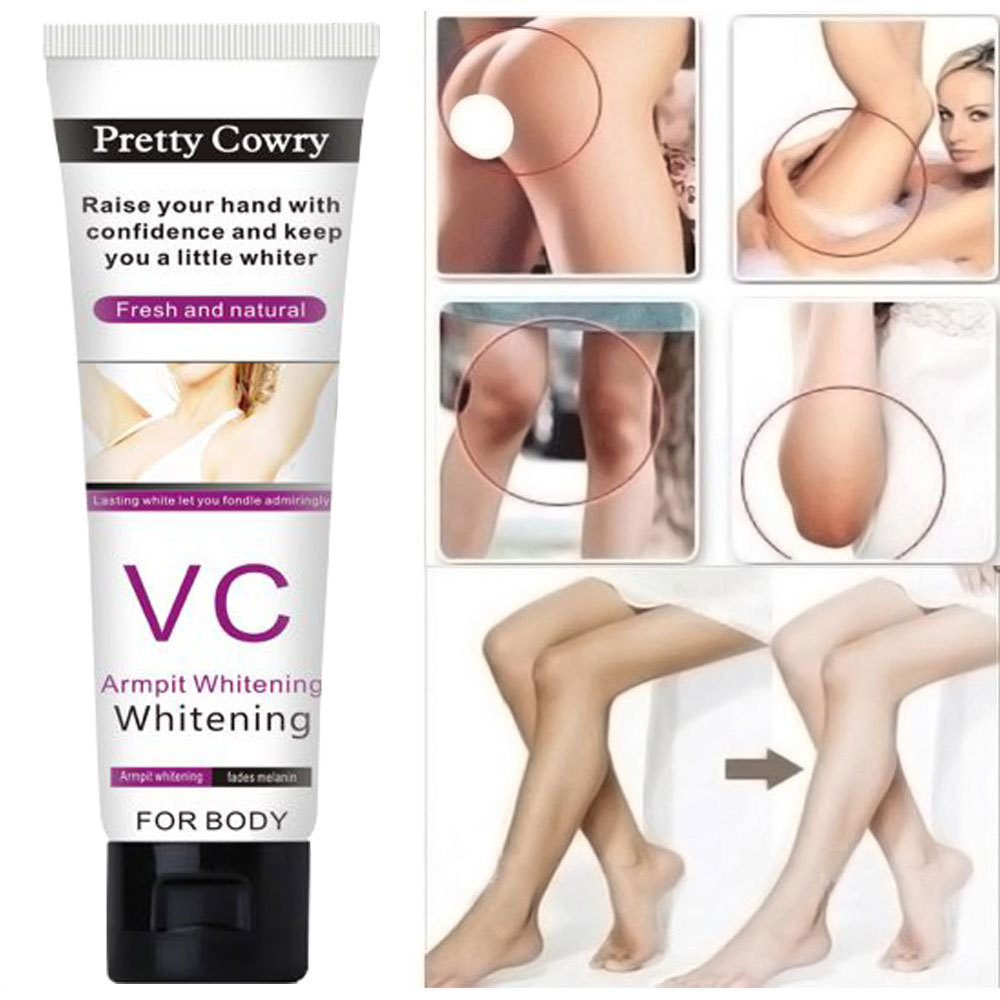 3-Days VC Underarm Whitening Cream Skin Lightening Bleaching Cream Underarm Dark Area Skin Whitening Intimate Body Lotion