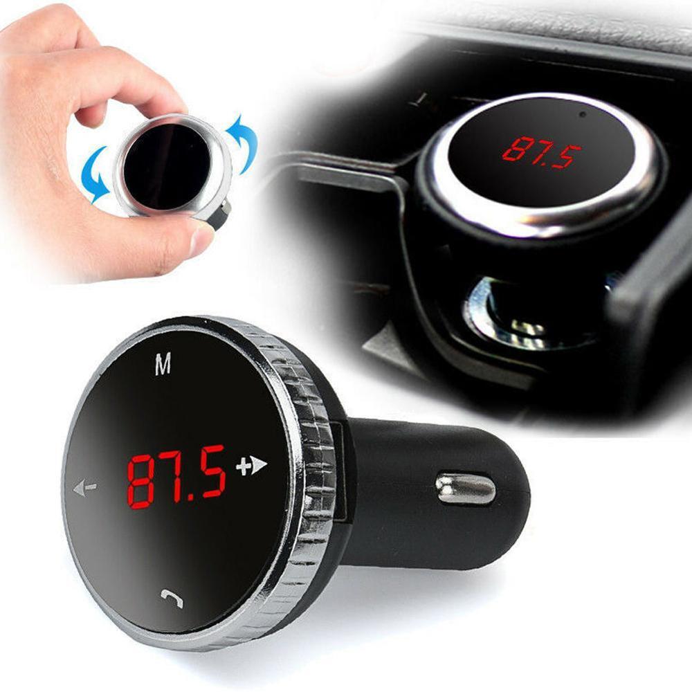 Portable Modulator Car Kit MP3 Player SD w/Remote Wireless Bluetooth LCD FM Transmitter New Car-styling With Microphone