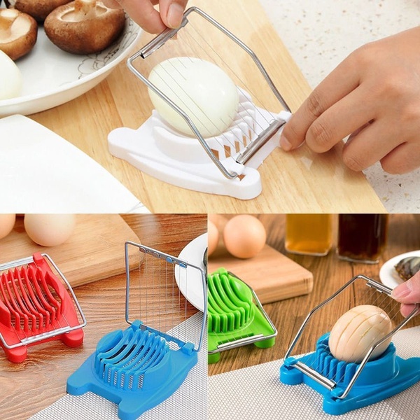 Stainless Steel Boiled Egg tool Slicer kitchen Cutter Mushroom Tomato Chopper household egg cutter Kitchen gadgets