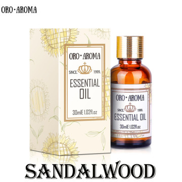 Famous brand oroaroma natural sandalwood essential oil sore throats Bronchitis Improv urinary system sexual sandalwood oil