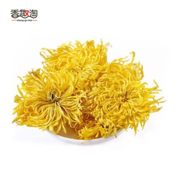 Yellow Chrysanthemum Pressed Flowers Naturally Dried Flower For Chinese New Year DIY Party 5pcs