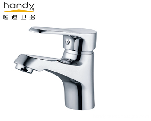 Promotional copper chromed water saving basin mixer faucets