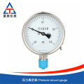 Pressure vacuum gauge for measuring gas pressure