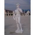 Life Size White Marble Famous David Sculpture