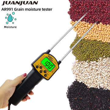 Grain Moisture Meter High Quality Professional Digital Hygrometer For Corn Wheat Rice Bean Flour Fodder Rapeseed Seed