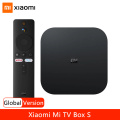 Global Version Xiaomi Mi Box S 4K Ultra HD Android TV 9.0 HDR 2G 8G WiFi Google Cast Netflix Smart TV Box S IPTV Set Top Box