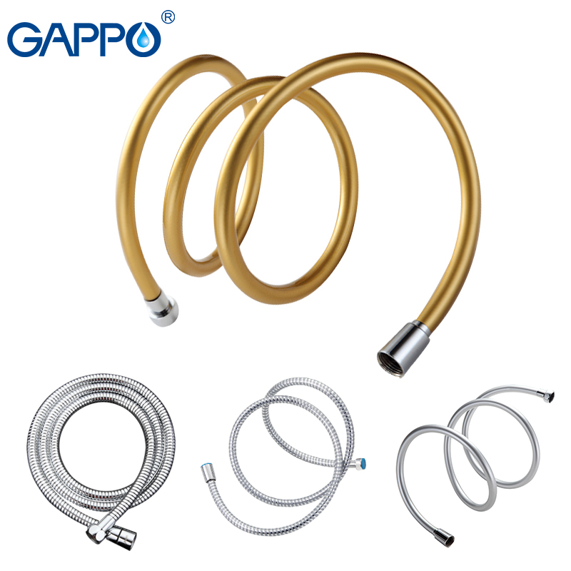 GAPPO 1pc High Quality 1.5m Flexible Shower hose plumbing hose Bathroom Accessories water pipe G41/42/43/46/47/47-6