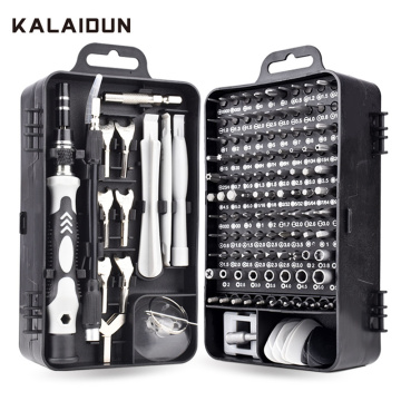 KALAIDUN Screwdriver Set Bits Precision Screw Driver 135 In 1 Torx Hex Magnetic Wrench Drill Bit Set DIY Repair Hand Tools Kit