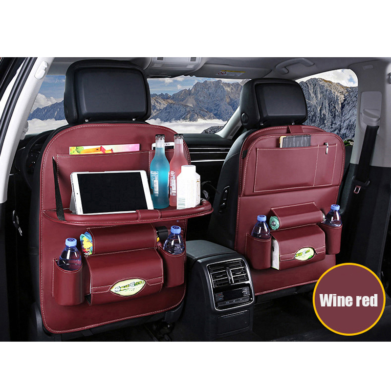car organizer car storage bag creative car seat cover Multifunctional seat back bag dirt-resistant easy clean