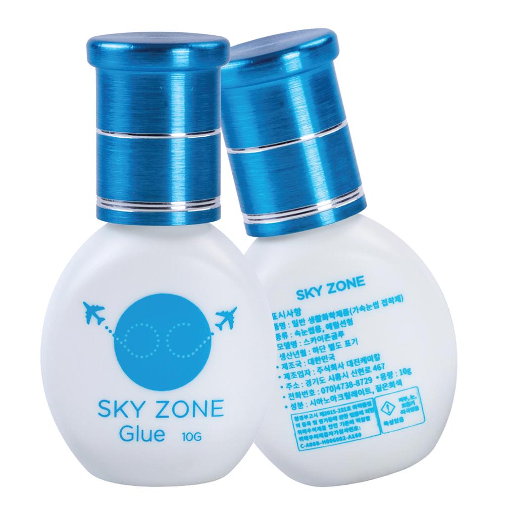 New SKY ZONE Glue for Eyelash Extension Glue Last Over 6 Weeks Fast Drying Professional Eyelash Glue from Korea