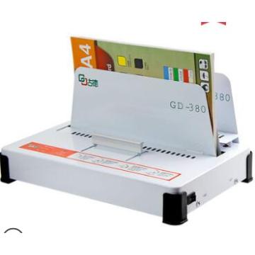 Hot melt binding machine GD380 contract documents A4 book envelope automatic glue book binding machine