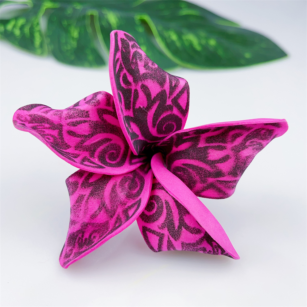 Kn Hf021 Plumeria Hair Pick