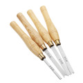 DANIU HSS Woodworking 3/6/8/10mm Wood Bead Turning Tool Bead Forming Tool Bead Cutting Lathe Chisel Tools