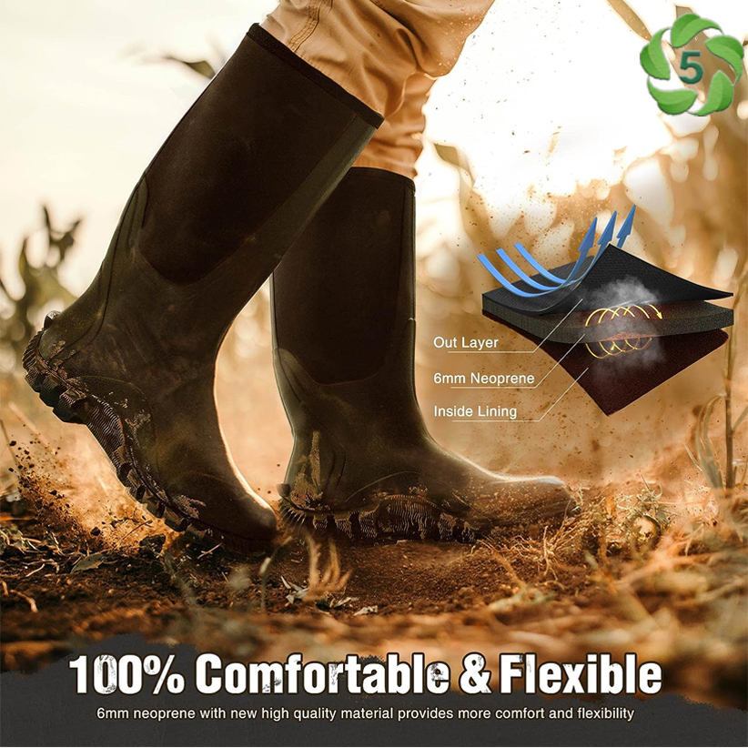 Neoprene Durable Rubber Outdoor Hunting Boots Jpg Neoprene Durable Rubber Outdoor Hunting Boots Jpg