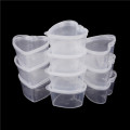 10PCS Storage Container Organizer Box With Lid For Playdough Slime Mud Light Clay 50ml